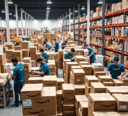 Amazon está contratando empaquetadores en centros de distribución: salarios y beneficios