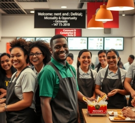 Empleos de McDonald’s para inmigrantes: salarios, beneficios y requisitos